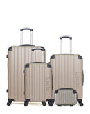 LOT DE 4 - Valises grand format, weekend, cabine et vanity HAMBOURG