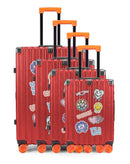 Set de 4 Valises Rigides LUGERS-O