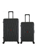 Lot de 2 Valises Rigides Grand Format et Taille Moyenne ODEON