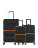 Lot de 3 Valises Rigides Grand Format, Cabine et Cabine XS BELAIR