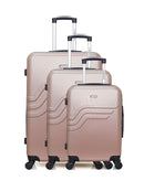 Set de 3 Valises Rigide QUEENS