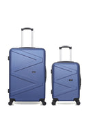 Lot de 2 Valises Rigides Grand Format et Cabine AMAZONE