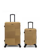 Lot de 2 Valises Rigides Grand Format et Cabine LIVIA