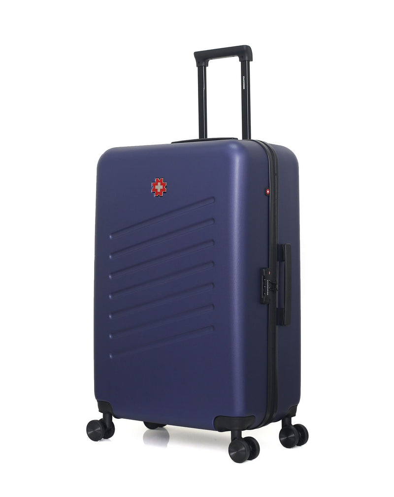 Lot de 4 Valises Rigides Grand Format, Taille Moyenne, Cabine et Vanity ZURICH