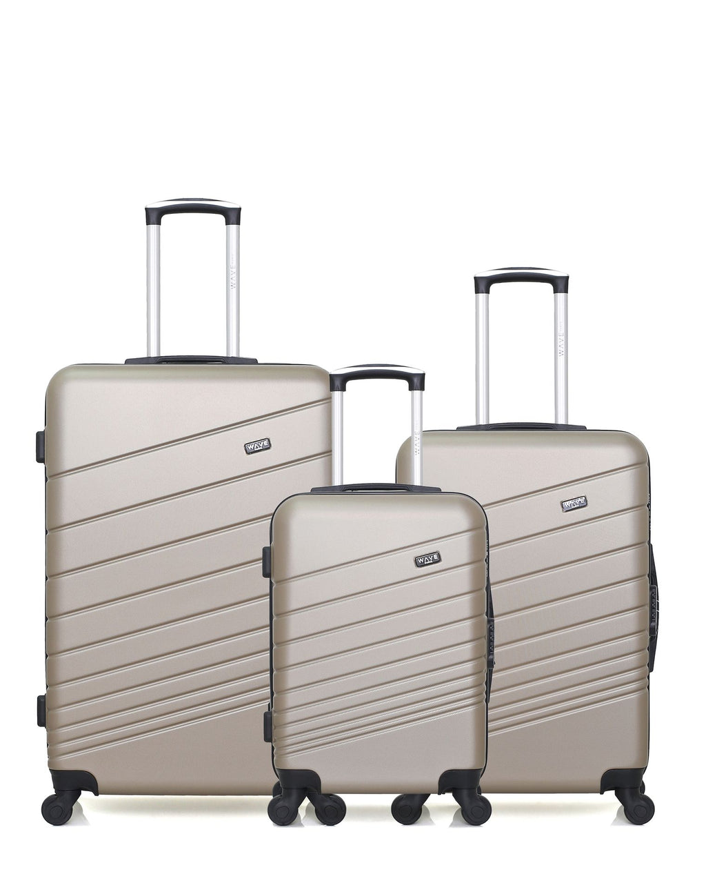 Sac Rigide Grand Format Lot de 3 Valises Rigides Grand Format, Taille Moyenne et Cabine TIGRE ...
