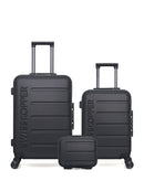 Lot de 3 Valises Rigides Taille Moyenne, Cabine et Vanity AIGLE