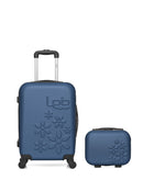 Lot de 2 Valise Cabine et Vanity Rigide ELEONOR