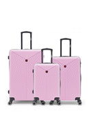 Lot de 3 Valises Rigides Grand Format, Taille Moyenne et Cabine GAITE