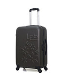 Lot de 2 Valise Taille Moyenne et Vanity Rigide ELEONOR