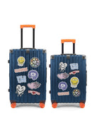 Lot de 2 Valises Rigides Taille Moyenne et Cabine LUGERS