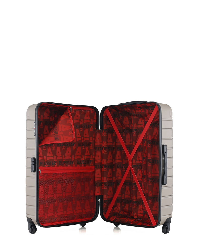 Lot de 4 Valises Rigides Grand Format, Taille Moyenne, Cabine et Cabine XXS CITE