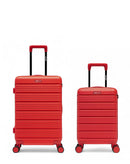 Lot de 2 Valises Rigides Taille Moyenne et Cabine XS LUGANO