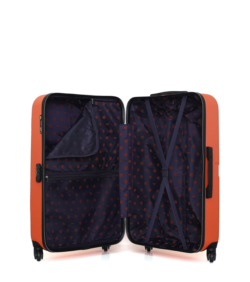 Lot de 2 Valises Rigides Grand Format et Cabine AELYS