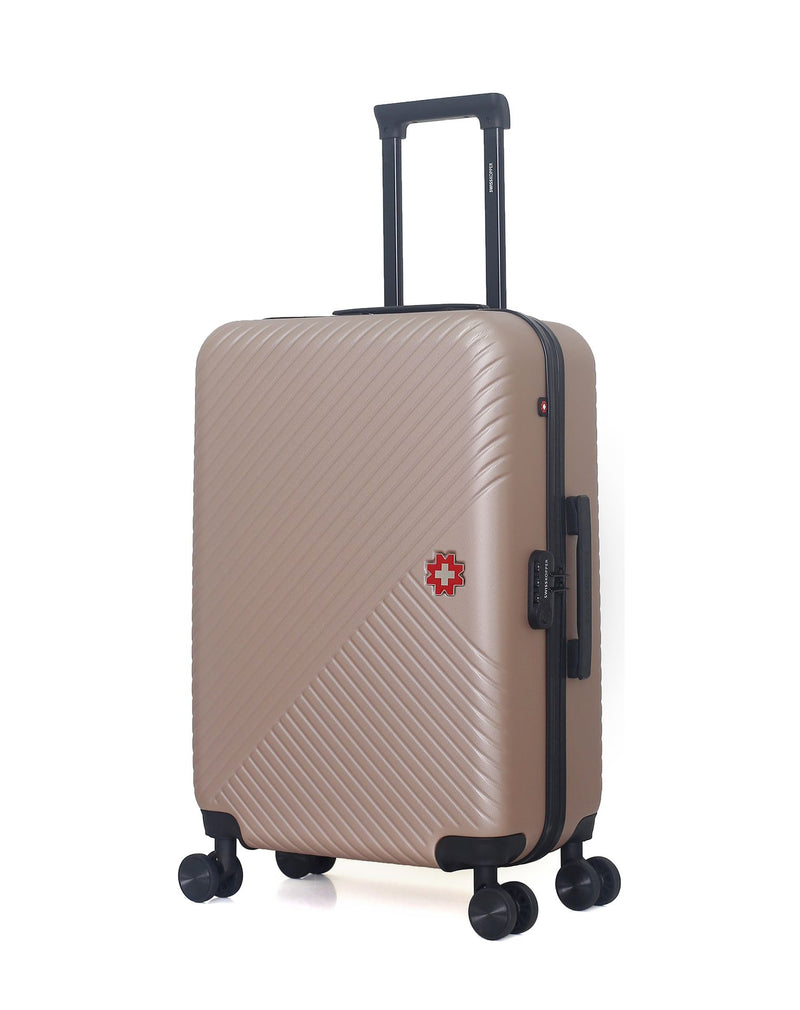 Lot de 2 Valises Rigides Taille Moyenne et Cabine SPIEZ