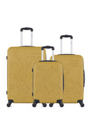 Lot de 3 Valises Rigides Grand Format, Taille Moyenne et Cabine NAIS