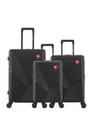 Lot de 3 Valises Rigides Taille Moyenne, Cabine et Cabine XS FRIBOURG