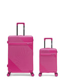 Lot de 2 Valises Rigides Grand Format et Cabine XS WOHLEN