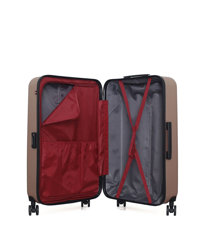 Lot de 3 Valises grand format, valise weekend et valise cabine WIL