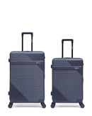 Lot de 2 Valises Rigides Grand Format et Taille Moyenne WOHLEN