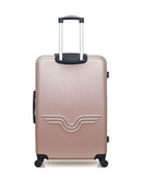 Lot de 2 Valises Rigides Grand Format et Cabine QUEENS