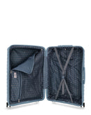 Lot de 4 Valises Rigides Grand Format, Taille Moyenne, Cabine et Grand Vanity VELA