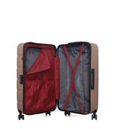 Lot de 3 Valises grand format, valise weekend et valise cabine AIGLE