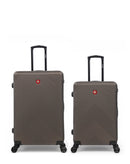 Lot de 2 Valises Rigides Grand Format et Taille Moyenne OLTEN