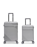 Lot de 2 Valises Rigides Taille Moyenne et Cabine XS WOHLEN