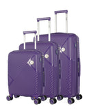 Set de 3 Valises rigides CASSIOPEE