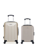 LOT DE 2 - Valise Cabine et Valise Cabine XXS BROOKLYN