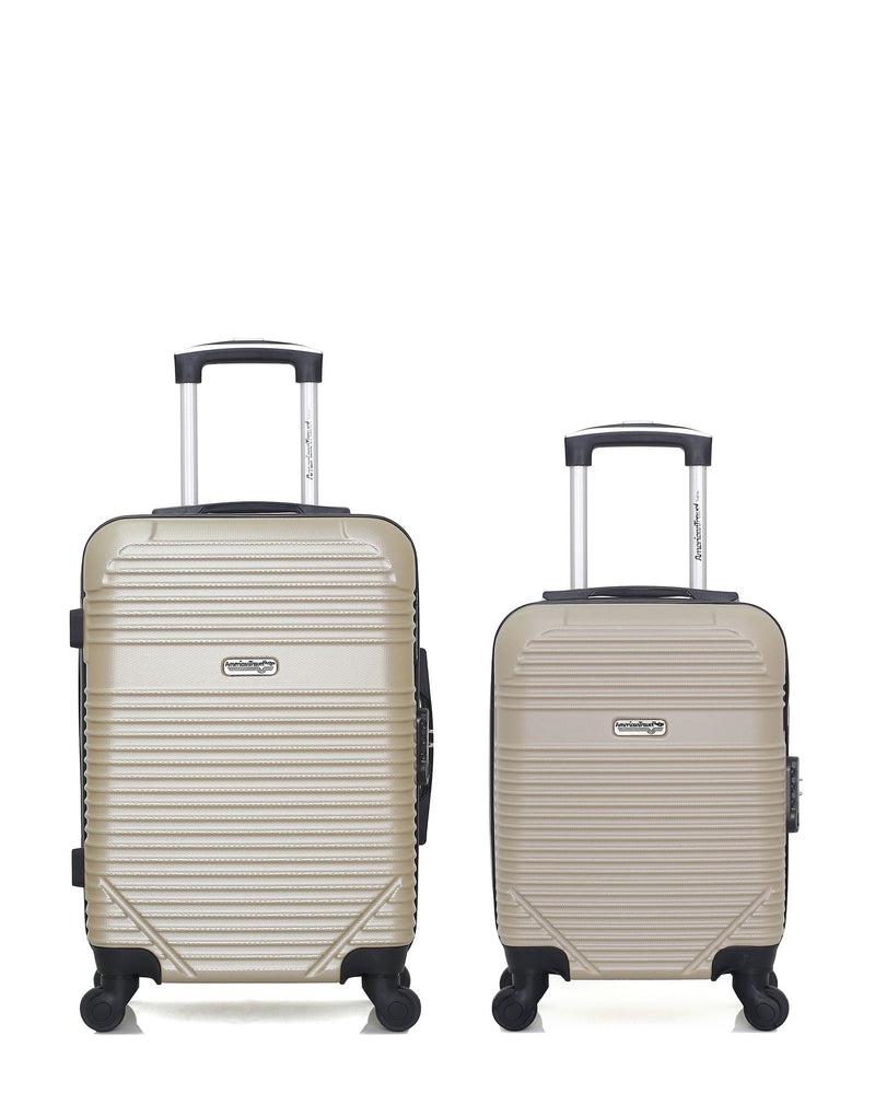 Lot de 2 Valises Rigides Cabine et Cabine XXS MEMPHIS