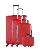 Set de 4 Valises Rigide AMAZONE-C