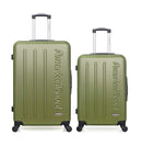 Lot de 2 Valise Grand Format et Valise Weekend BRONX