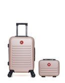 Lot de 2 Valises Rigides Cabine et Vanity WIL