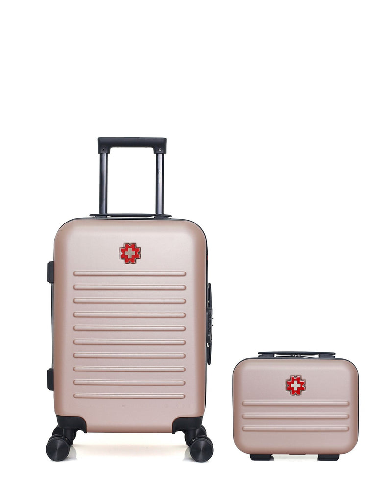 Lot de 2 Valises Rigides Cabine et Vanity WIL