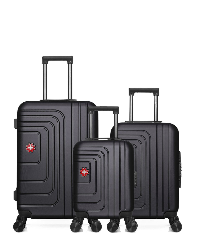 Lot de 3 Valises weekend, valise cabine et valise cabine XXS RUTI