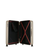 Lot de 4 Valises Rigides Grand Format, Taille Moyenne, Cabine et Cabine XS ODEON