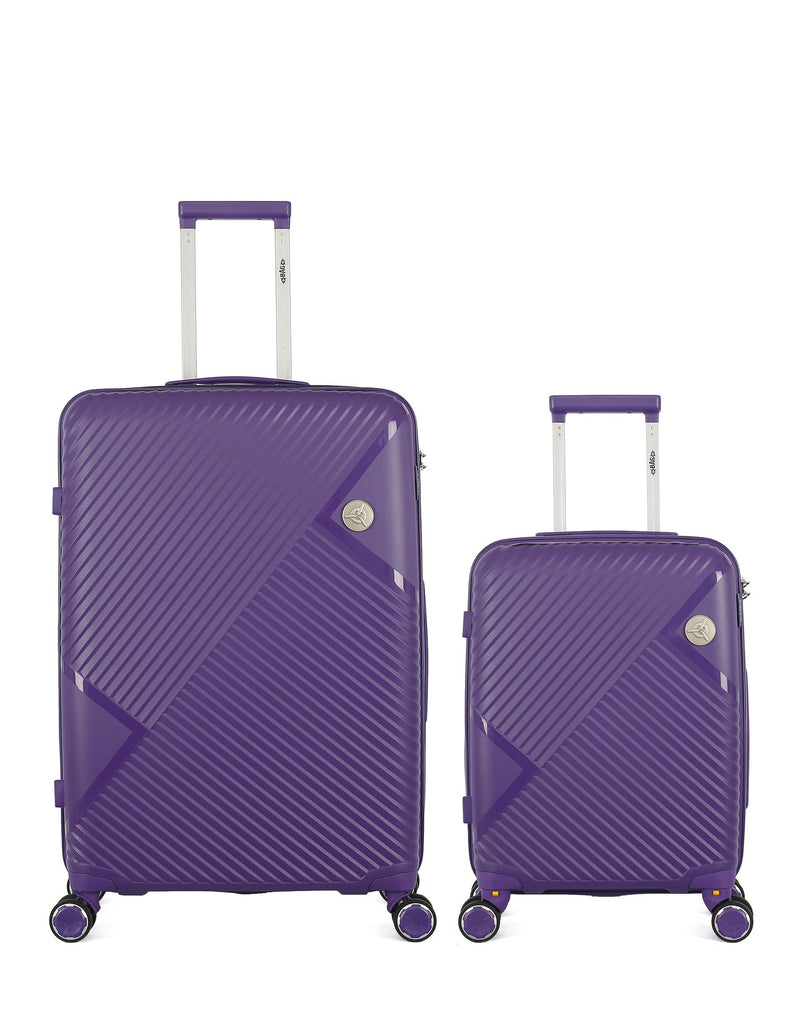 Lot de 2 Valises Rigides Grand Format et Cabine CASSIOPEE