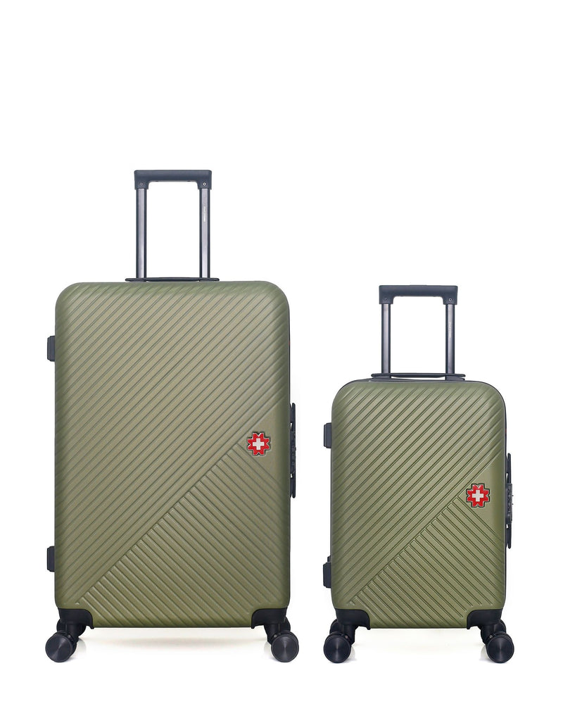 Lot de 2 Valises Rigides Grand Format et Cabine SPIEZ