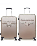 Lot de 2 - Valise grand format et valise weekend CHELSEA