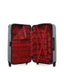 Lot de 3 Valises Rigides Grand Format, Taille Moyenne et Cabine OTTAWA