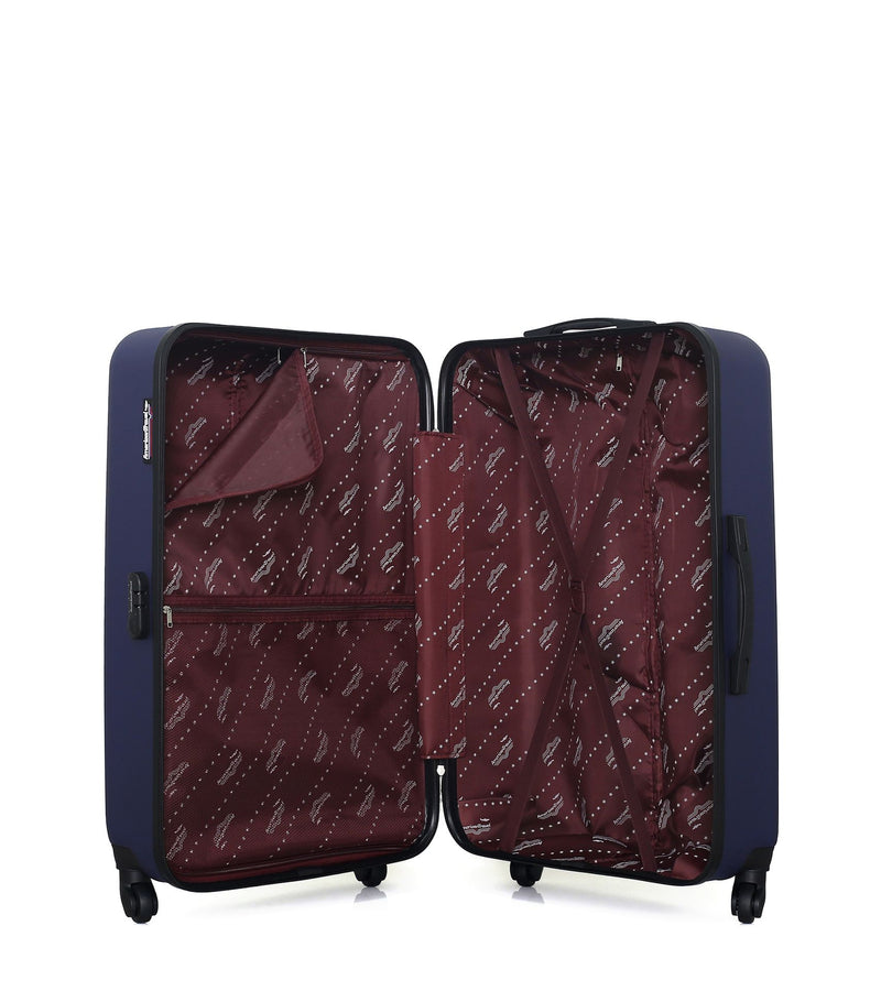 Lot de 2 - Valise grand format et valise weekend CHELSEA