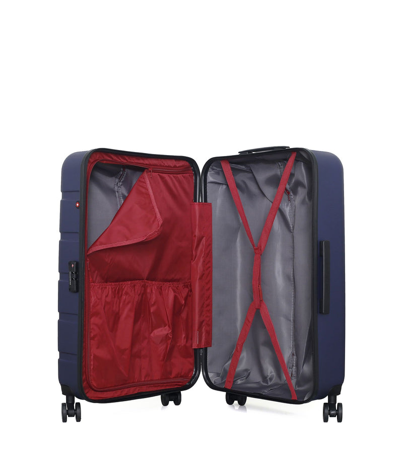 Lot de 4 Valises grand format, valise weekend, valise cabine, valise cabine XXS AIGLE