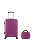Lot de 2 Valises Rigides Cabine et Vanity AMAZONE