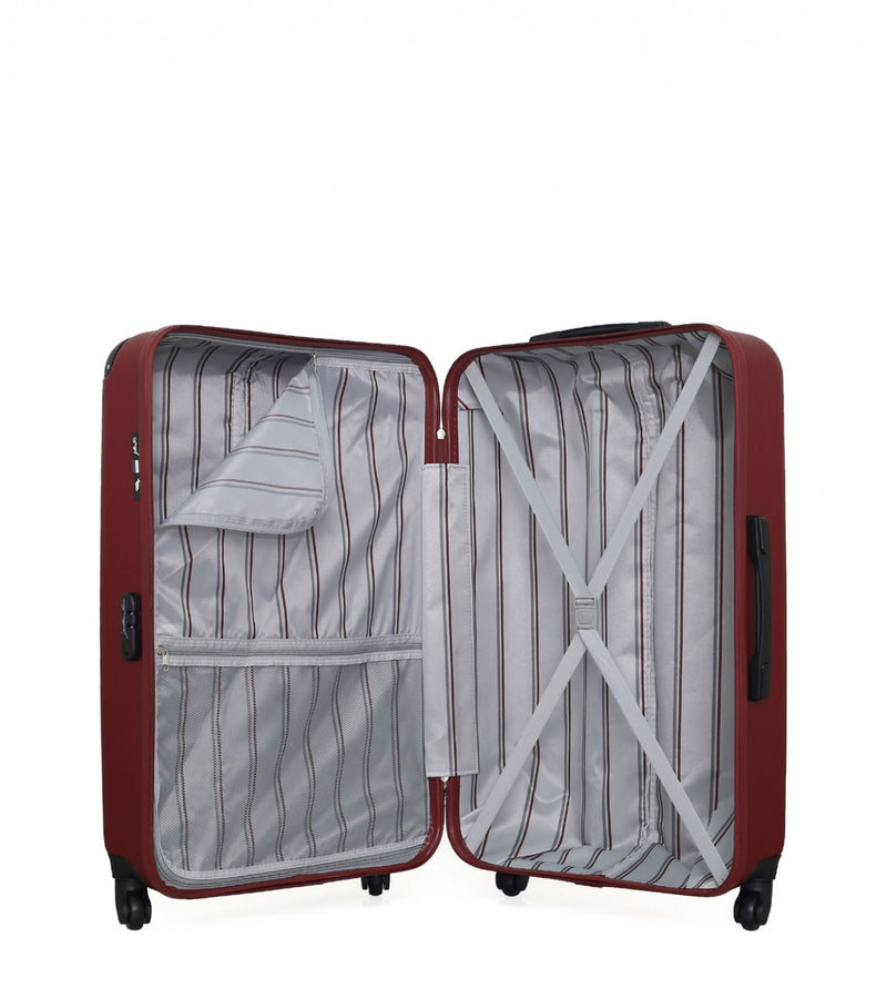 Lot de 3 Valises Rigides Grand Format, Taille Moyenne et Cabine PORTER