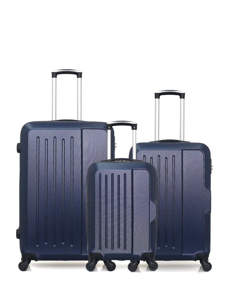 HERO - LOT DE 3 - Valises grand format, weekend et cabine VESUVIO