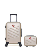Lot de 2 Valises Rigides Cabine et Vanity ZURICH