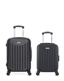 LOT DE 2 - Valise Cabine et Valise Cabine XXS BROOKLYN