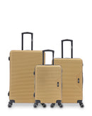 Lot de 3 Valises Rigides Grand Format, Taille Moyenne et Cabine WAGRAM