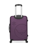 Lot de 2 Valise Taille Moyenne et Vanity Rigide ELEONOR